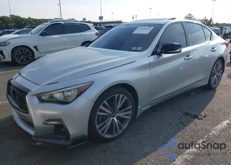 2018 Infiniti Q50 3.0T Sport from USA, damaged, VIN JN1EV7AR8JM437089